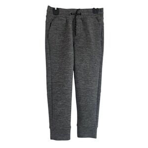 Maverick Tech Jogger Pants Boys Size S 6 7 Grey Heather Waist Drawstring Pockets